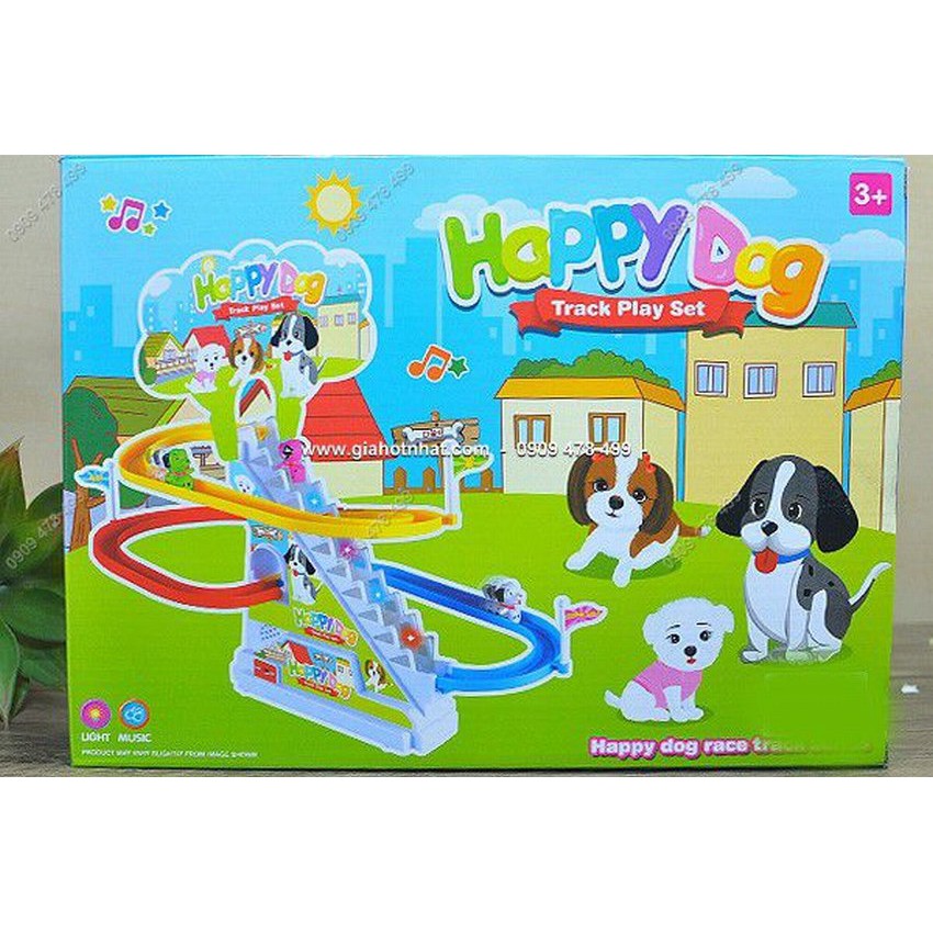 Đồ Chơi Chó Leo Thang Trượt - Happy Dog - 9247