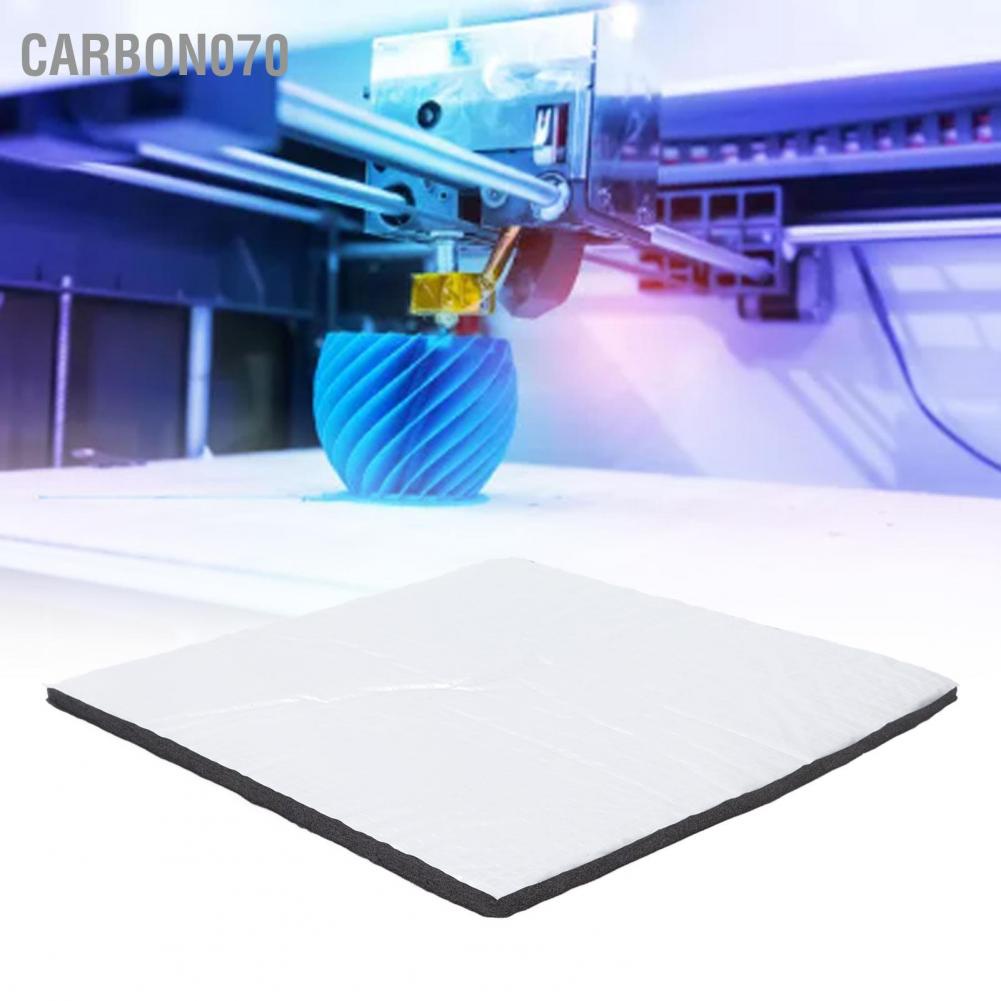 Carbon070 Heat Insulation Cotton 10mm Thick 3 Layers Dual Density 3D Printer Hot Bed for Ender Pro 5
