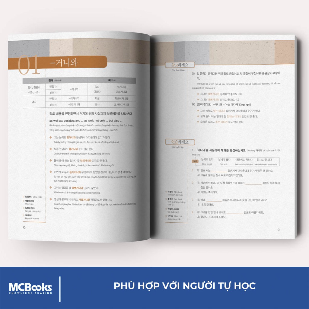 Sách Làm Chủ Ngữ Pháp Tiếng Hàn Trình Độ Cao Cấp Kèm App học Online