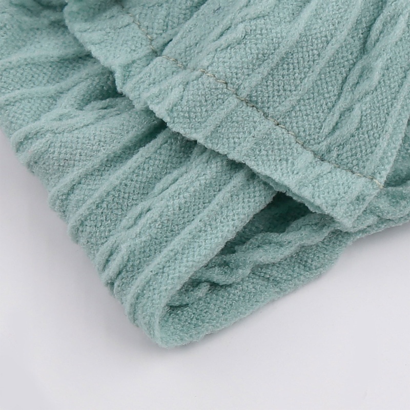 1 Băng Đô Turban Dệt Kim Co Giãn Mềm Mại Cho Bé Gái Sơ Sinh