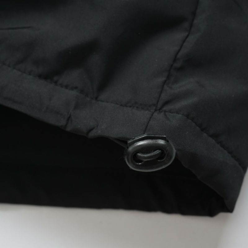 Áo khoác dù Basic Đen có túi lớn unisex (Ảnh thật) cao cấp giá rẻ