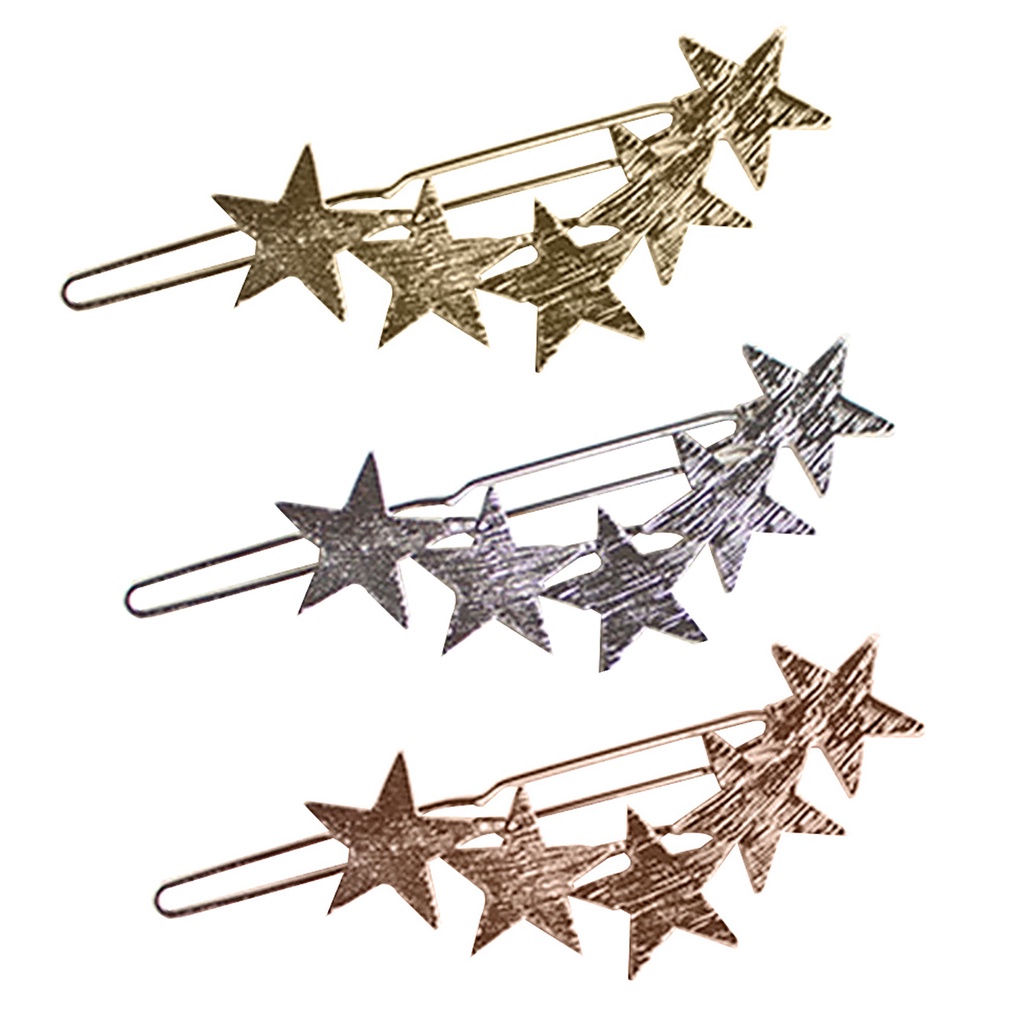 Kẹp tóc ngôi sao năm cánh xinh xắn cho nữ