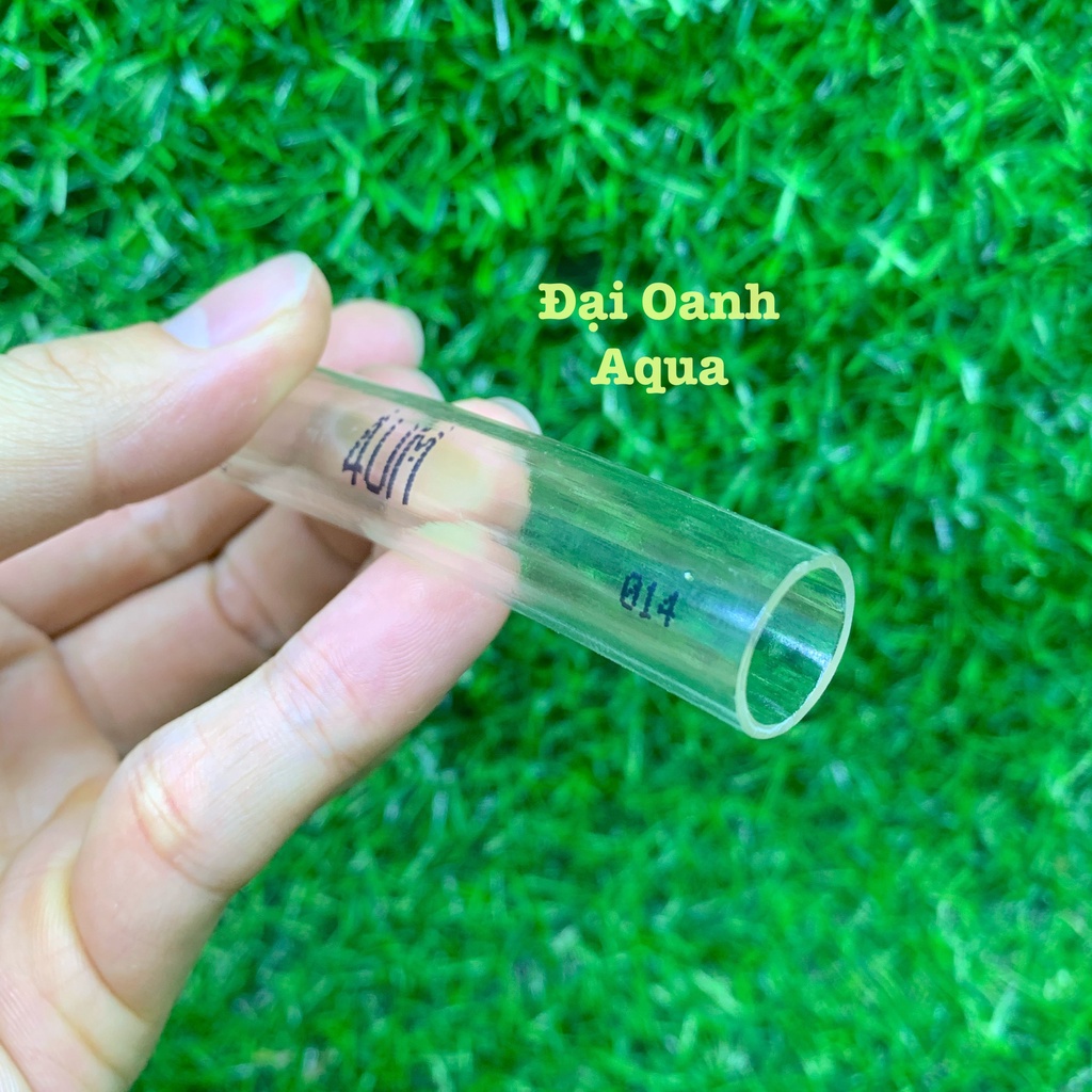 1 mét Dây tio, ống nước tio nhựa mềm dẻo trong suốt phi 6mm đến 20mm - Dây thay nước bể cá