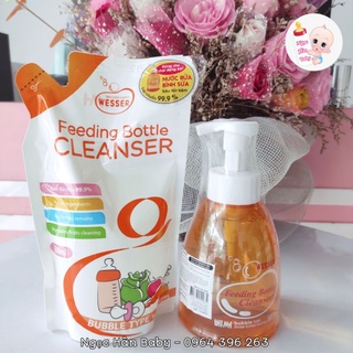 Nước rửa bình Wesser chai/túi 500ml