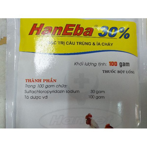 combo 2 gói chuyên phòng và trị bệnh cầu trùng haneba 20 g cho vật nuôi