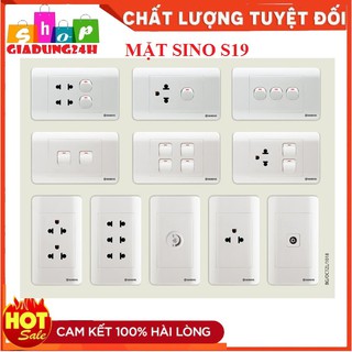 {Chính hãng SINO}Mặt ổ cắm điện SINO Vanlock S19 các loại - Hàng chính hãng giá tốt-Giadung24h