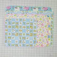 Chiếu lót thay bỉm chống thấm 3 lớp loại đẹp cho bé sơ sinh