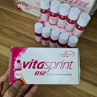 VitaminB12 ViTaSprint Đức hộp /10 lọ