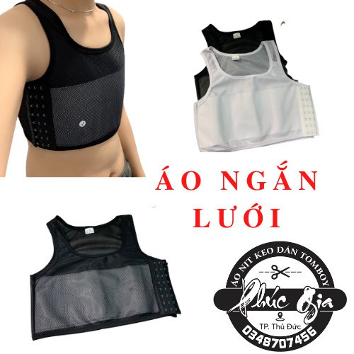 Áo nịt lưới và nịt kéo cho tomboy, sb, trans (GIÁ SIEU RE GIẢM NGAY 10K]