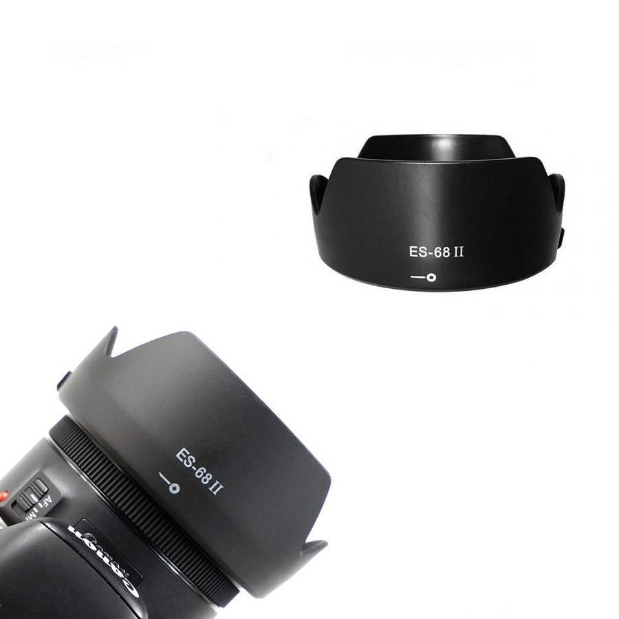 Hood ES 68 hoa sen cho lens 50STM F1.8 loa che nắng lens