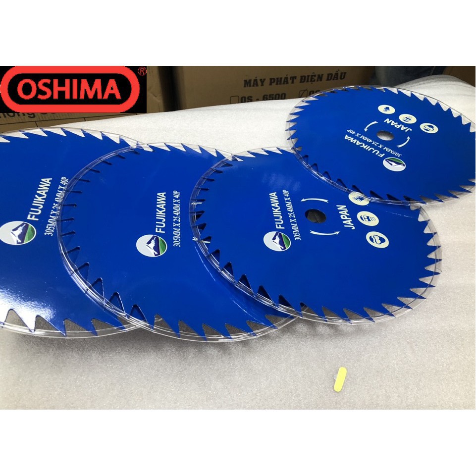 Đĩa gặt FUJIKAWA phi 305mmx60P - LƯỠI CẮT CỎ TRÒN FUJIKAWA – ĐƯỜNG KÍNH 30 cm- made in Japan Chất lượng ca