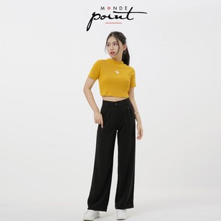 Quần ống suông nữ Monde Point MPWA071910 màu Đen