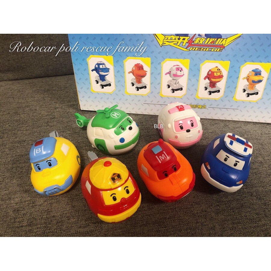 đồ chơi đội bay gia đình ROBOCAR POLI xe trượt cho các bé