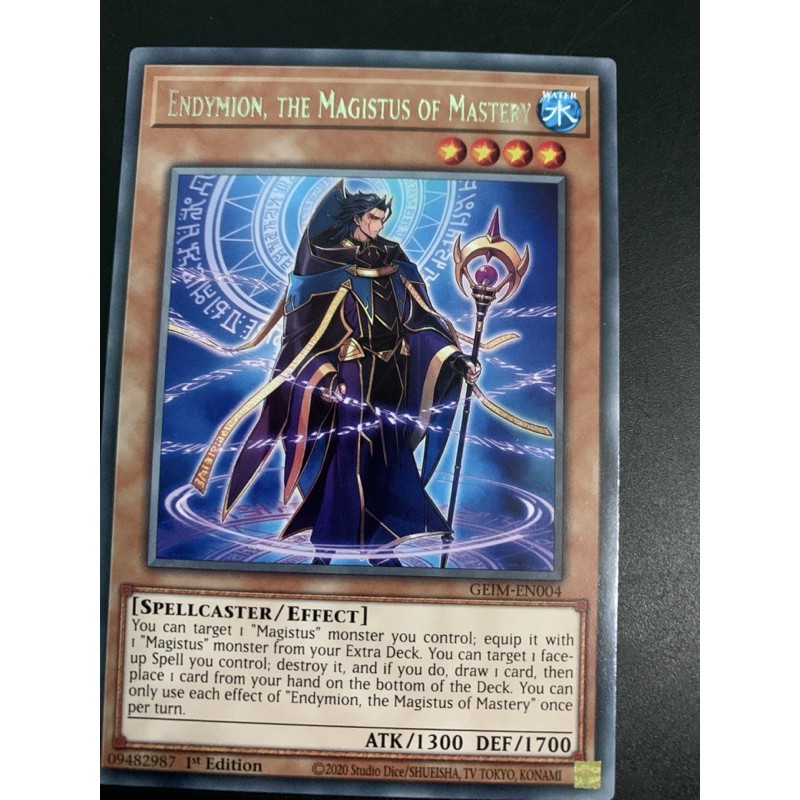 bài yugioh:endymion, the magistus of mastery