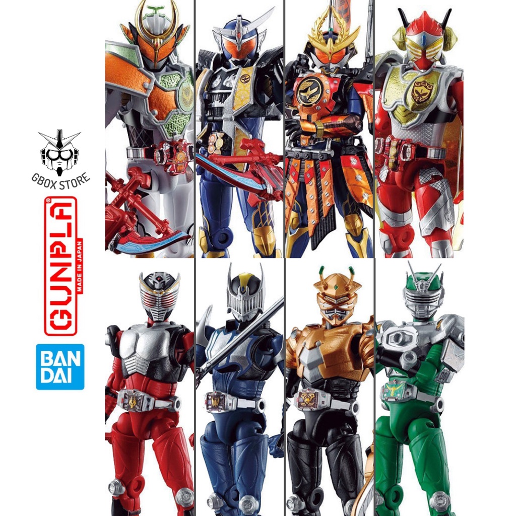 Mô Hình Sodo Chronicle Kamen Rider Ryuki Double Ozu Gaim Candy Toy Figure Bandai Đồ Chơi Lắp Ráp Tokusatsu Shodo