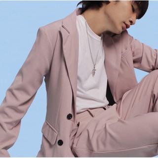 MILKY BLAZER - PASTEL PINK