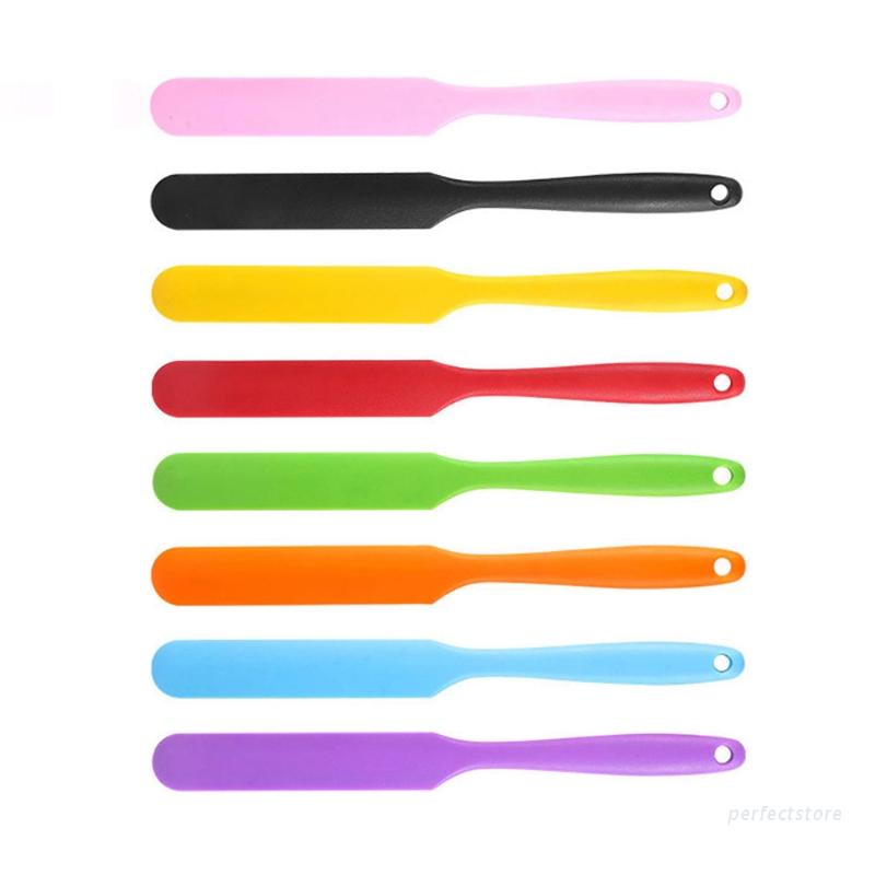 Que trộn kem làm bánh bằng silicone chịu nhiệt chống dính linh hoạt