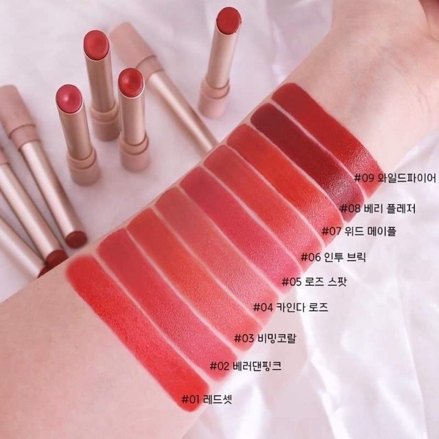 [ CÓ SẴN + BILL ] SON LÌ CLIO MELTING MATTE LIPS