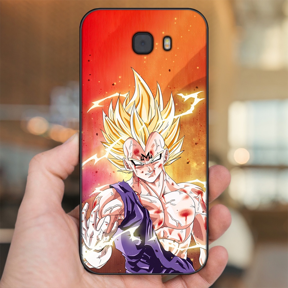 Ốp lưng Samsung C9 Pro viền đen in hình Vegeta Dragon Ball