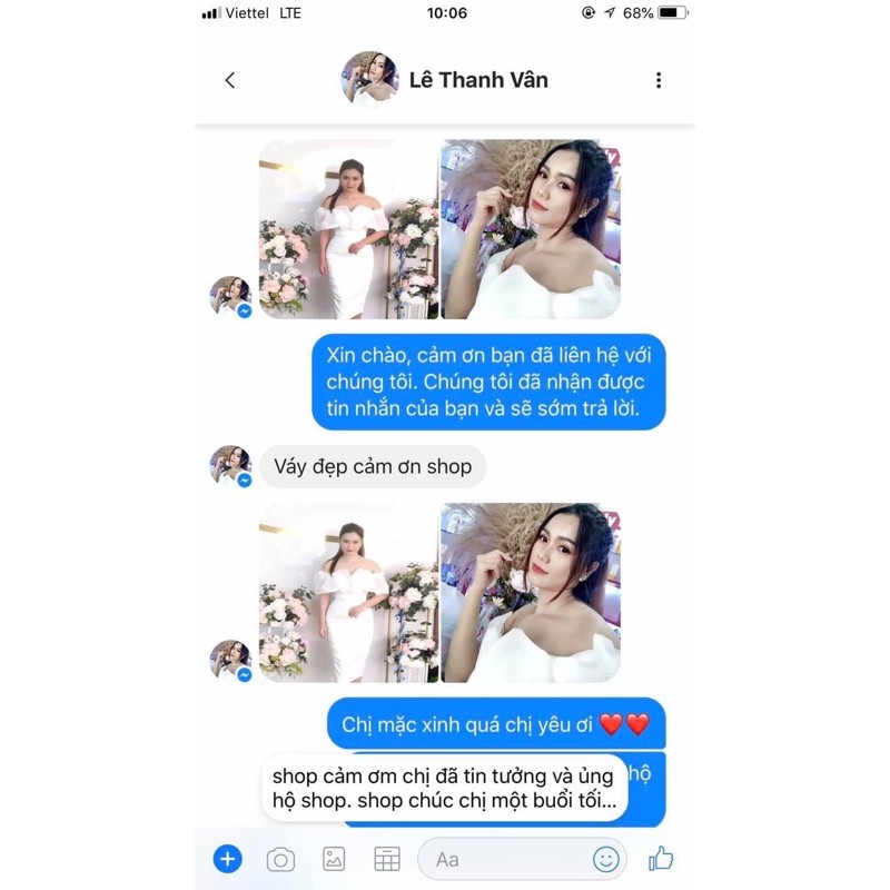 V1640 váy body trắng trễ vai