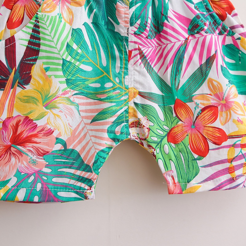 Set Áo Thun Tay Ngắn &amp; Quần Short Cho Bé