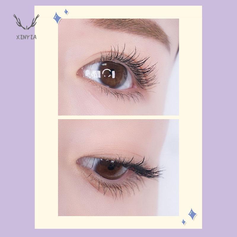 🌈Mascara KissBeauty đầu cọ nhỏ trang điểm uốn cong lông mi chống nước chống mồ hôi không lem