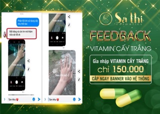 Combo 20v vitamin cấy trắng