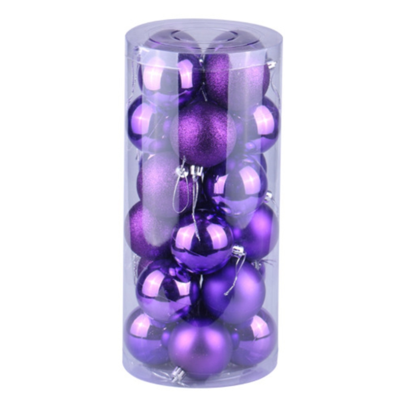 Tmdbyx Bộ 24 Quả Châu Trang Trí Cây Thông Giáng Sinh