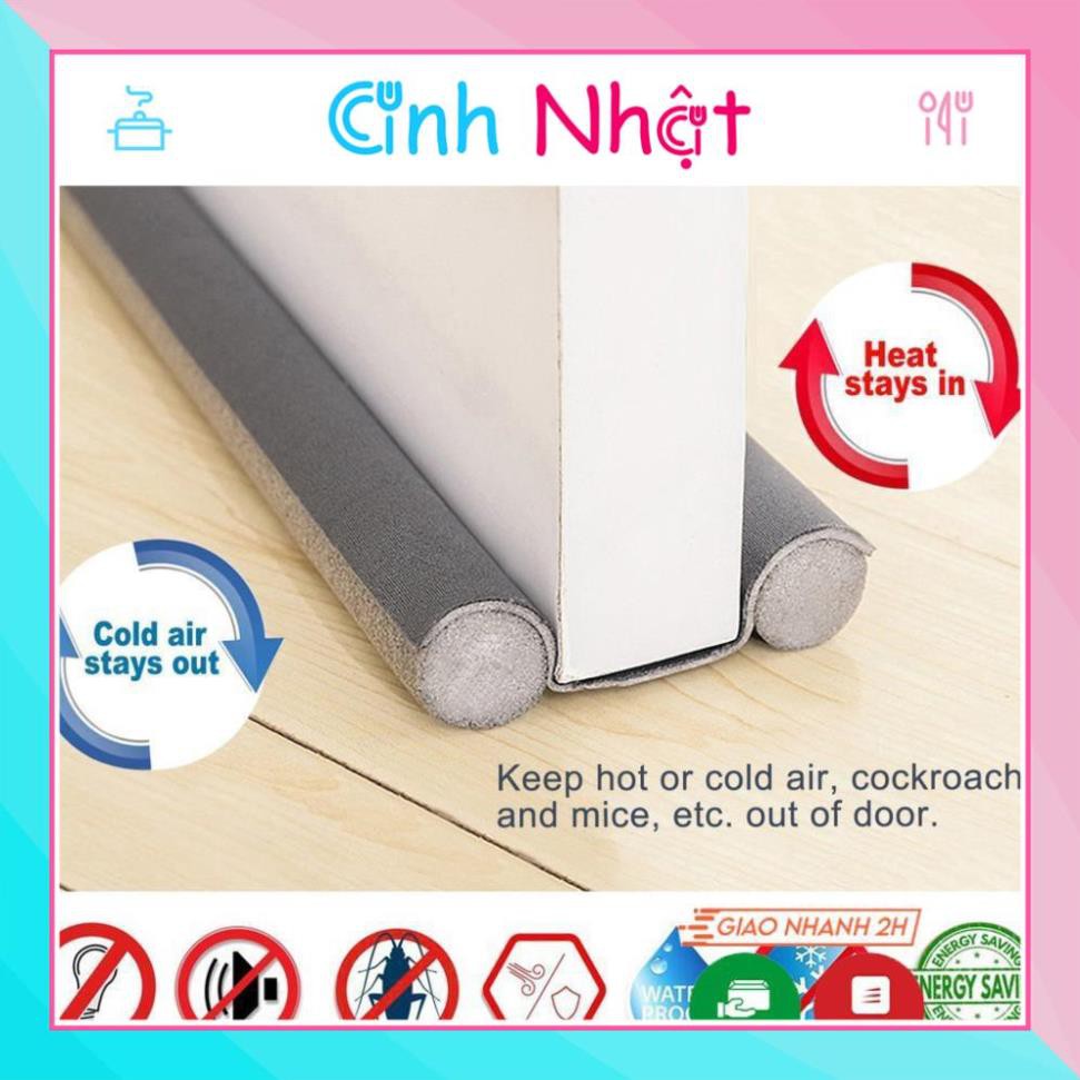 Nẹp Mút Xốp ANH NHẬT 95cm Chặn Đáy Khe Cửa, Gió Mùa, Cách Nhiệt, Cách Âm, Ngăn Côn Trùng, Chống Kẹt Tay Chân Bé