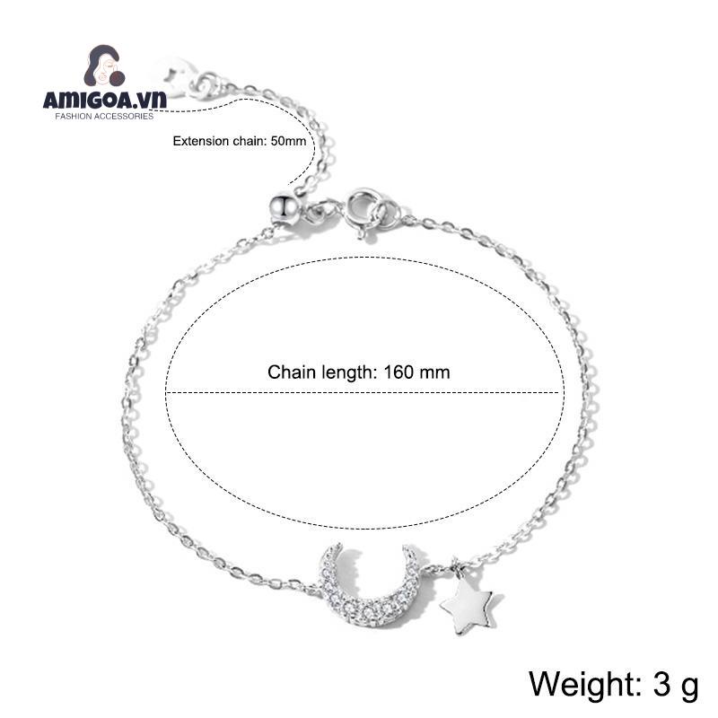 ✨✨Vòng tay mặt trăng sao hot trend phong cách hàn quốc