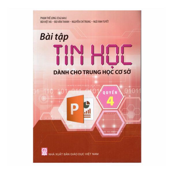 Sách - Tin Học Dành Cho Trung học Cơ Sở Quyển 4