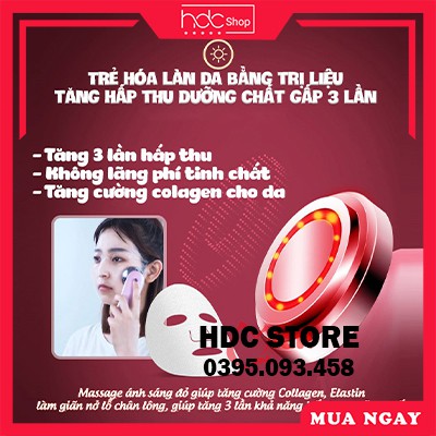 [SALE GIÁ SỐC] MÁY MASSAGE MẶT HDSD TIẾNG VIỆT BẢO HÀNH 3 THÁNG - MÁY CHĂM SÓC DA MẶT TOÀN DIỆN DRY007 | BigBuy360 - bigbuy360.vn