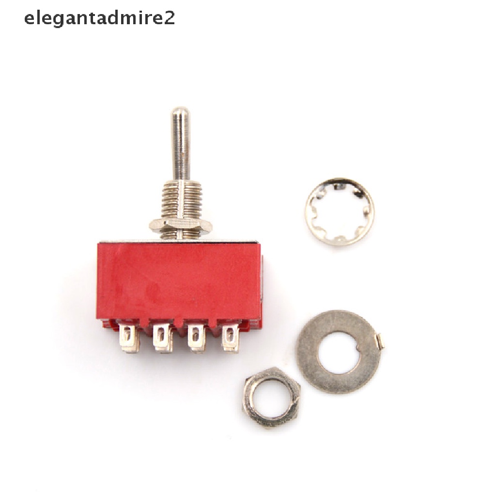 Công Tắc Gạt Mini 12 Chấu 4PDT ON / ON 2 Vị Trí MTS-402 6A / 125VAC 2A / 250VAC