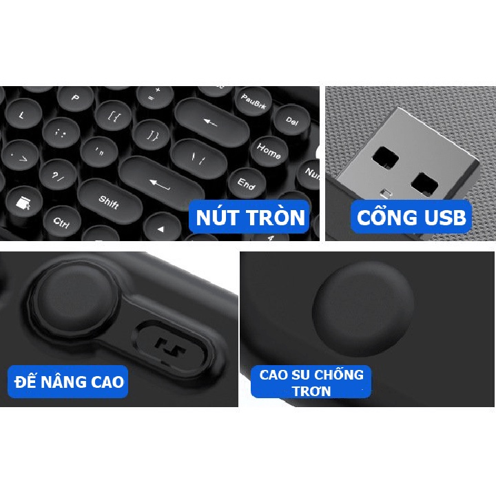 Bàn phím, chuột có dây USB L4, T4