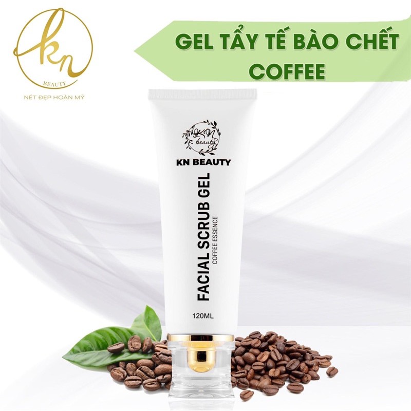 Gel Tẩy Tế Bào Chết Tinh Chất Cà Phê KN Beauty Facial Scrub Gel 120ml