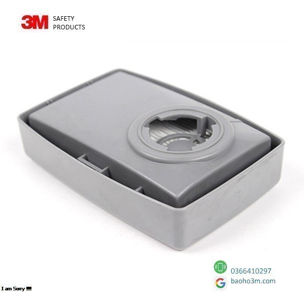 MẶT NẠ PHÒNG ĐỘC Chống Khói Hàn, Bụi Nhà Máy, Hầm Mỏ 3M 6200 lắp phin lọc 3m 7093