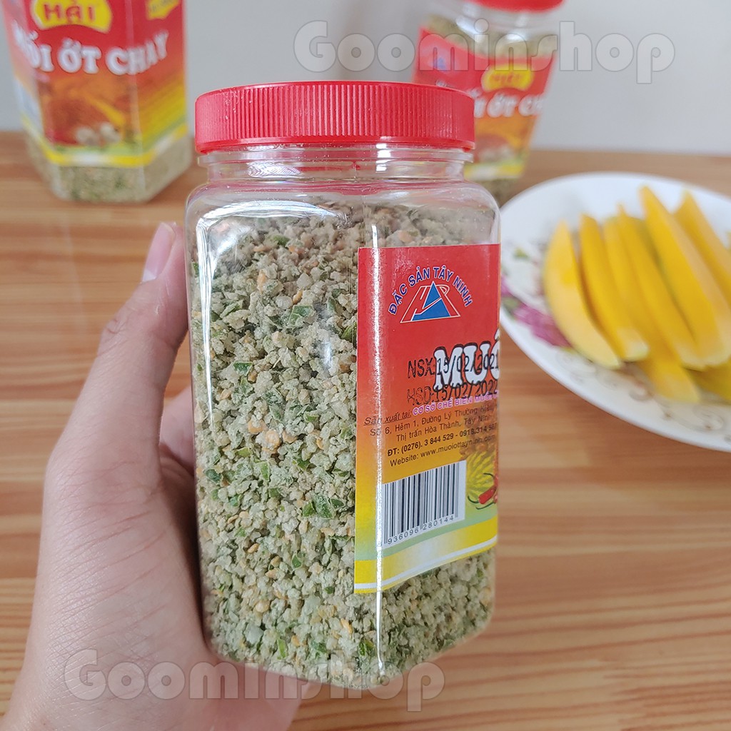 Muối ớt xanh - chay - (đặc sản Tây Ninh) 500g