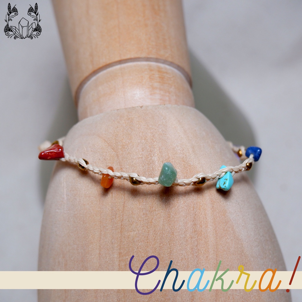 🌈CHAKRA🌈 Vòng tay thiết kế Handmade, vòng tay thắt dây handmade thủ công, phong cách hỗ trợ luân xa, cá tính và đơn giản