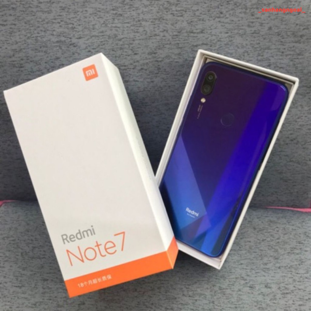 Điện thoại xiaomi redmi note 7 6gb 64gb- hàng nhập khẩu fullbox