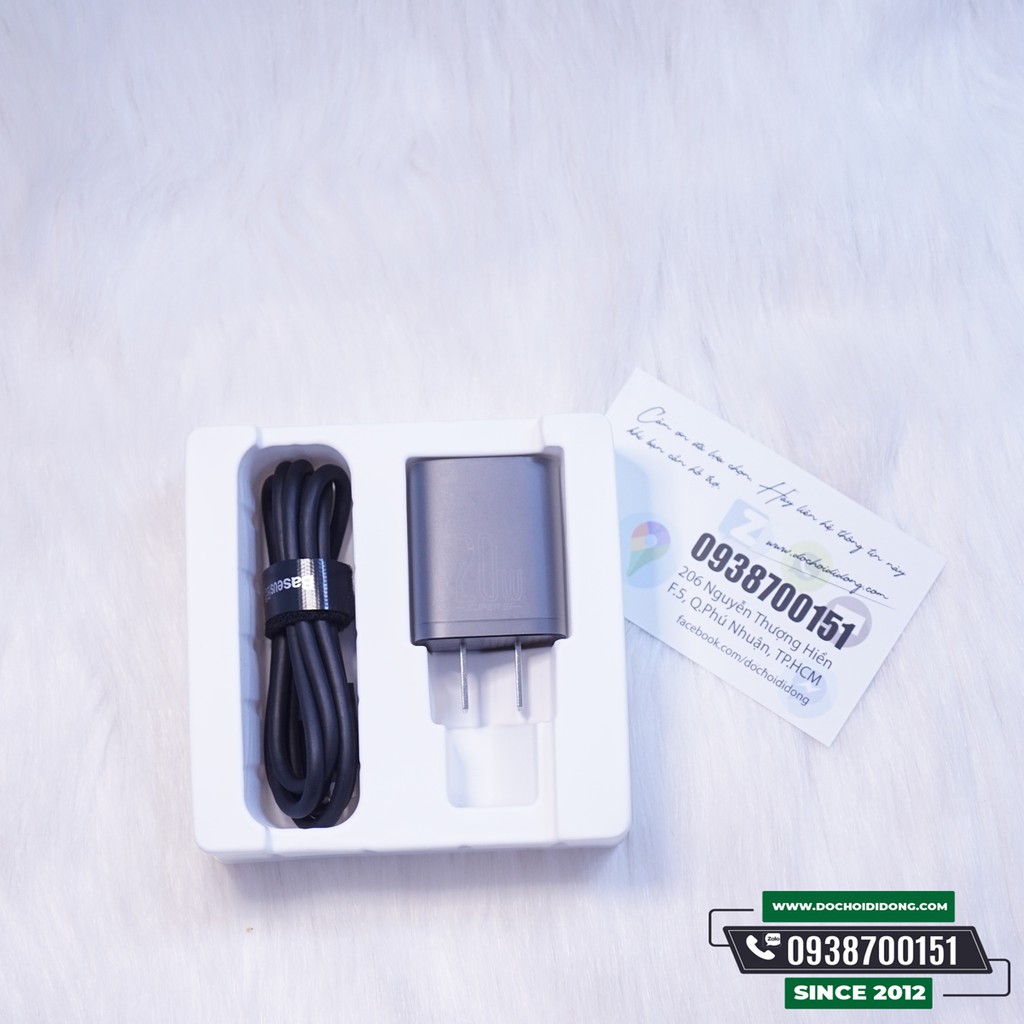 Bộ Sạc Nhanh Baseus Super Si Quick Charger 20W Dùng Cho IPhone