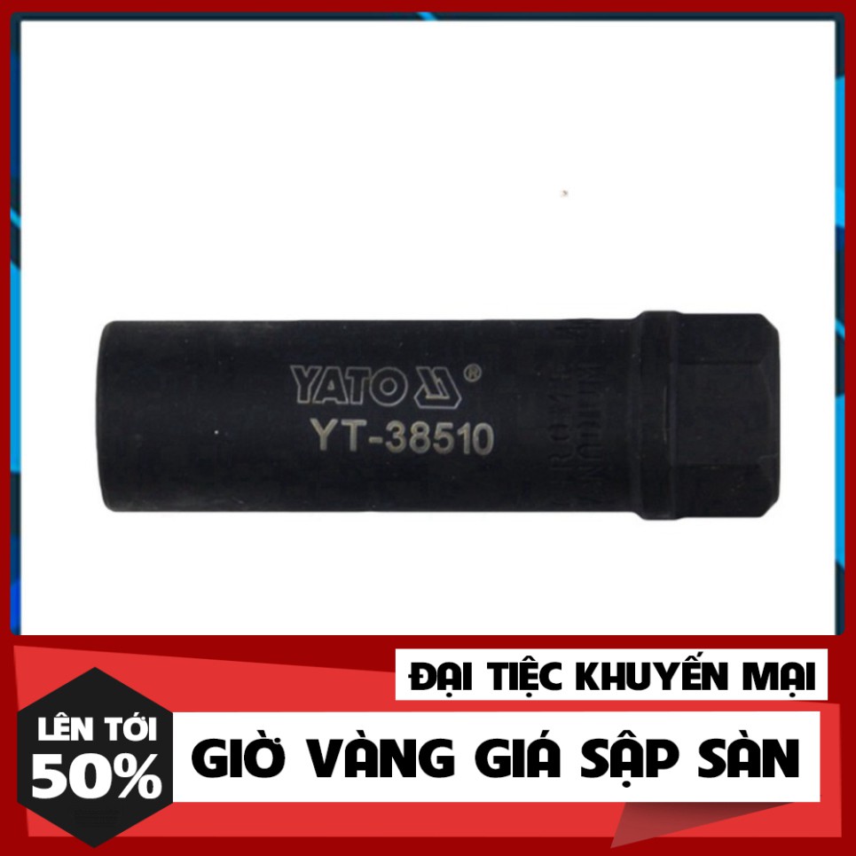 [ Dụng Cụ Số Pro ]. Đồ Nghề Yato Balan. Khẩu mở bugi hoa thị 3/8" Yato YT-38510