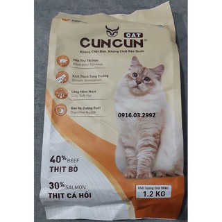 Thức ăn cho mèo Cuncun [1,2 kg] luca222