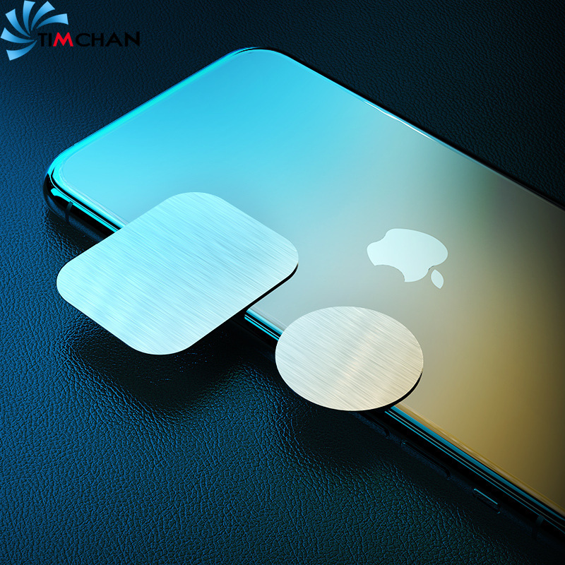 Miếng dán từ tính cố định điện thoại bằng thép không gỉ