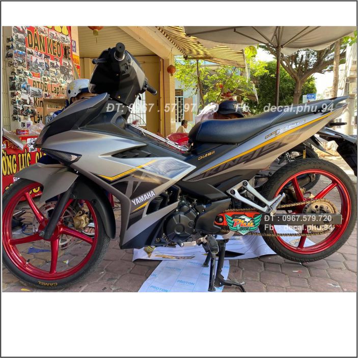 Tem Exciter 150 Mx xám (V)