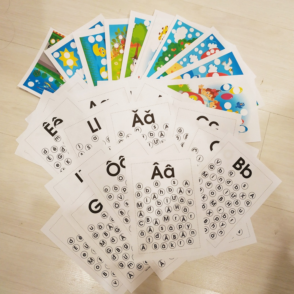 Bút màu chấm Dot cho bé