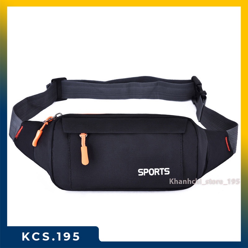 [GIẢM GIÁ SÂU] Túi bao tử Sports thời trang nam nữ phong cách thể thao năng động BG015 | BigBuy360 - bigbuy360.vn