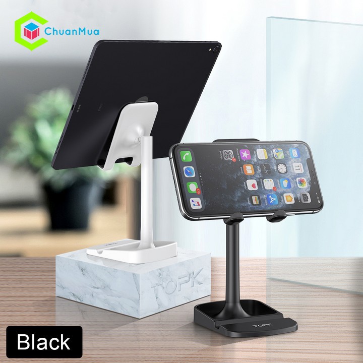 Giá đỡ điện thoại, máy tính bảng có thể xoay_ Giá để phone, ipad