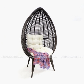 Ghế thư giãn ngoài trời URBAN GARDEN Birdy Ghế nhựa giả mây sân vườn cao cấp