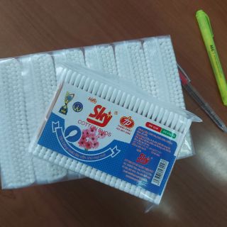 TĂM BÔNG RÁY TAI THÂN GỖ SKY 200Q