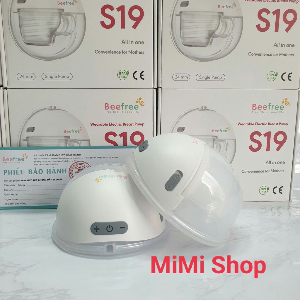 Máy hút sữa không dây BeeFree GEN1 &amp; BeeFree S19 Nhật (phiên bản mới siêu nhỏ gọn).